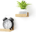 Small Floating Shelves for Wall Decor, Wall Mounted Wood Shelf for Bedroom by Unknown