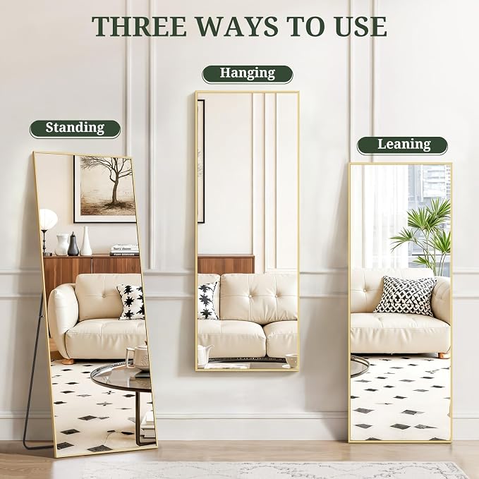 Mirror Full Length 56"x15" Full Body Floor Mirror - Image 6
