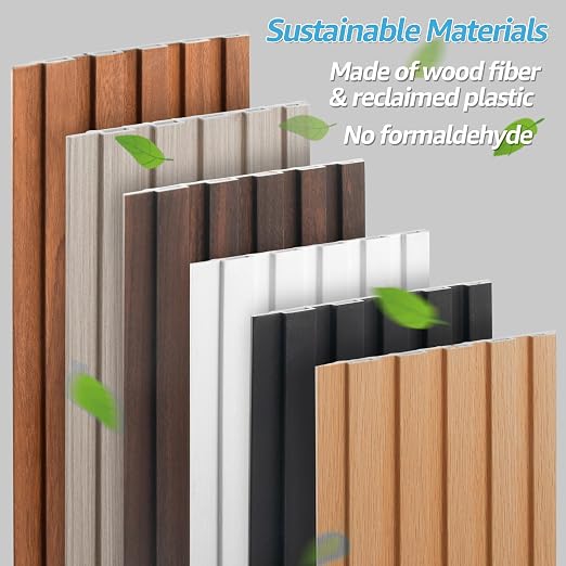 Art3d WPC Wainscoting Panels, Living Room - Image 7