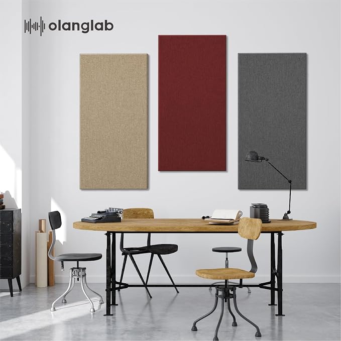 Olanglab Sound Acoustic Panels 2 Pack, Large Sound Proof Panels - Image 8