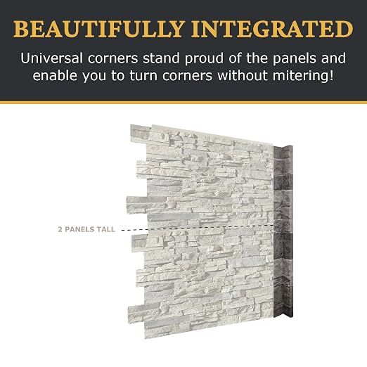 AZ Faux High-Density Polyurethane Faux Stone Flush Inside Corner - Image 7