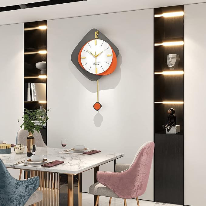 FLEBLE Large Wall Clocks for Living Room Decor Big Modern Decortive Wall Clock - Image 3