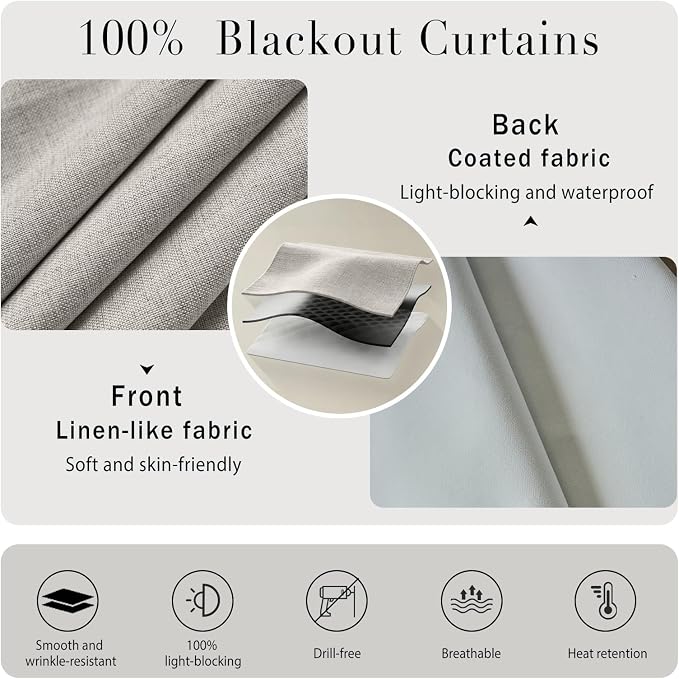 Self-Adhesive 100% Blackout Curtain - Image 4