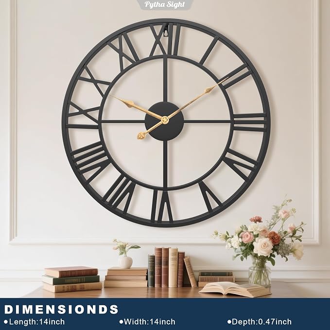 Pytha Sight 14 Inch Large Wall Clocks - Image 2