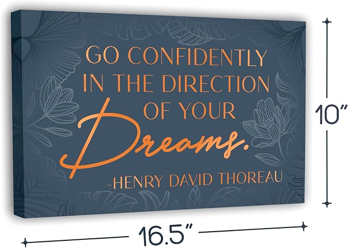 HoneyKICK Motivational Canvas Wall Art - Image 6