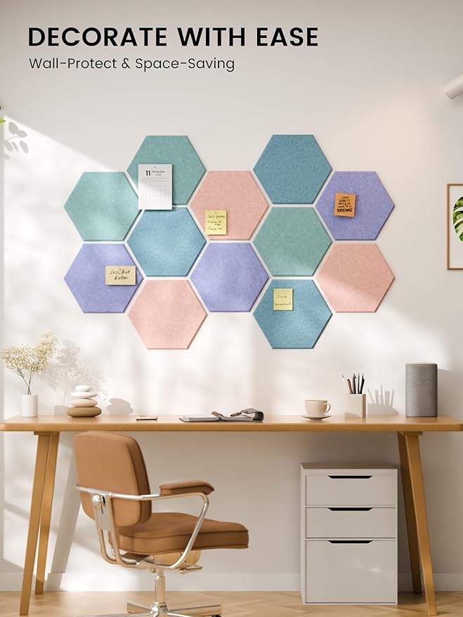 Fluxynara Hexagon Cork Board Alternative - Image 4
