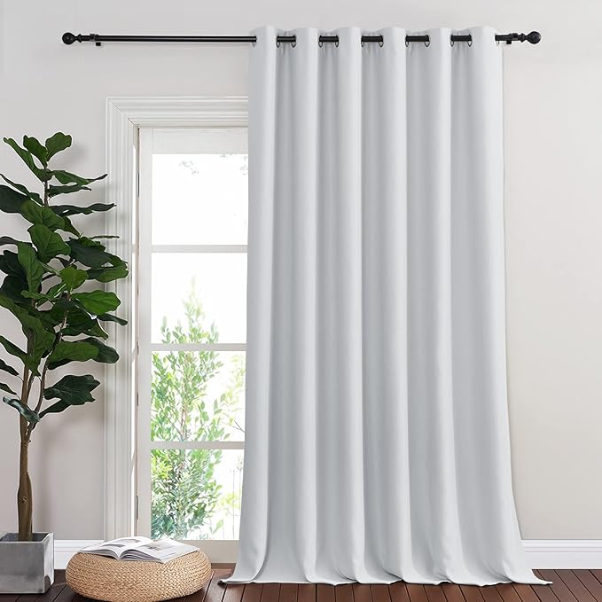 NICETOWN Patio Door Curtain Room Darkening Drapes, Grommet Light & Heat by NICETOWN