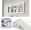 TIANLDD 27 FT Wood Grain Wallpaper Border, Removable Waterproof Mirror Border by TIANLDD