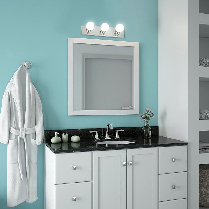 Design House 519280 Contemporary 3-Light Indoor Vanity Light Dimmable - Image 3