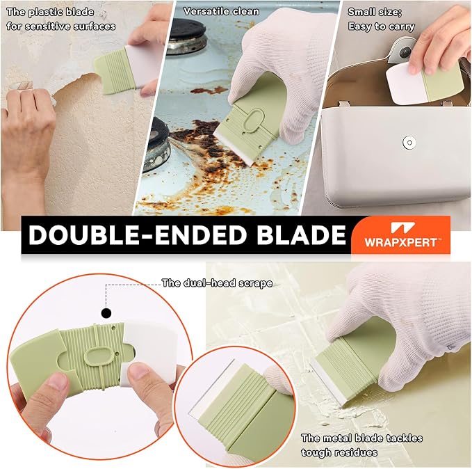 WRAPXPERT Peel and Stick Wallpaper Tools, Wallpaper Smoothing Tool Kit - Image 6