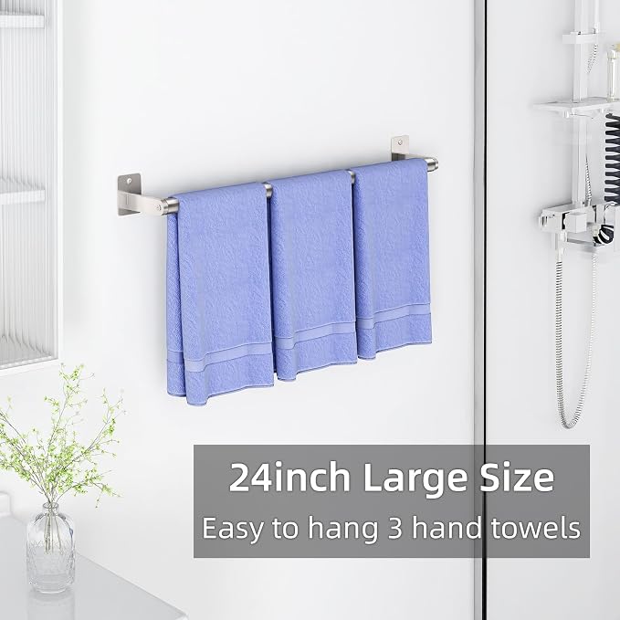 Bathroom Towel Bar, 24 Inch Towel Racks - Image 5