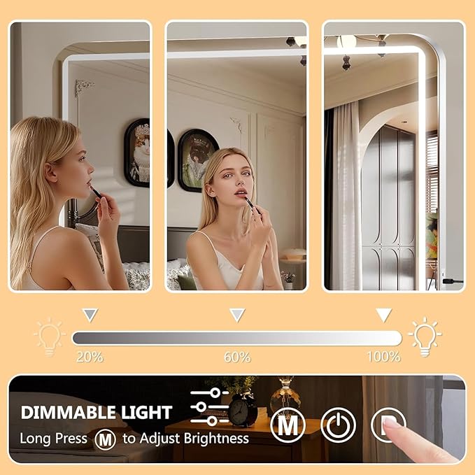 Ratsamee 40" x 30" Vanity Mirror - Image 4
