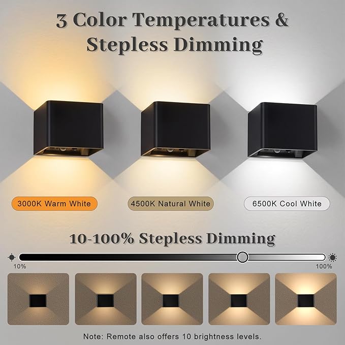 Yochoice 4-Pack Motion Sensor Wall Lights - Image 3