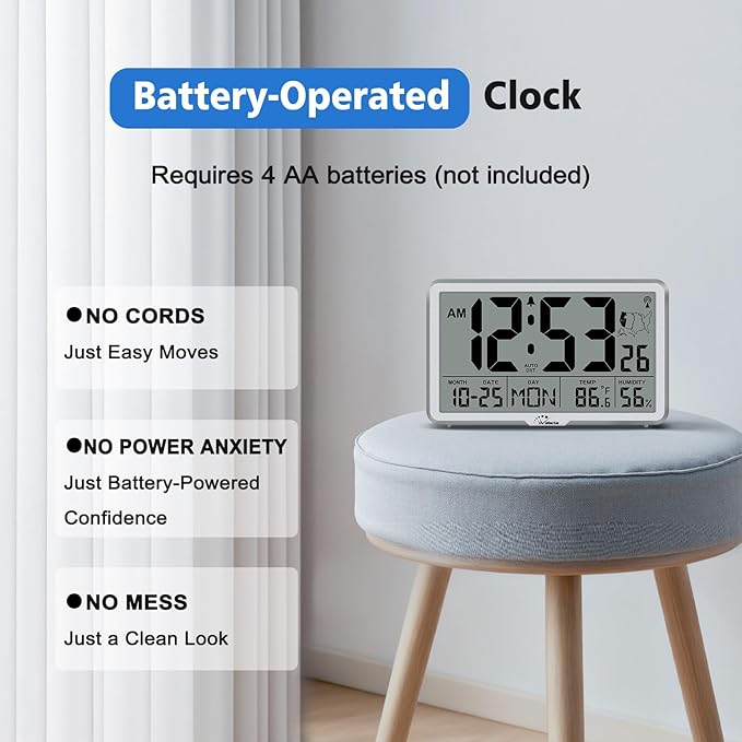 WallarGe Atomic Wall Clock - Image 6