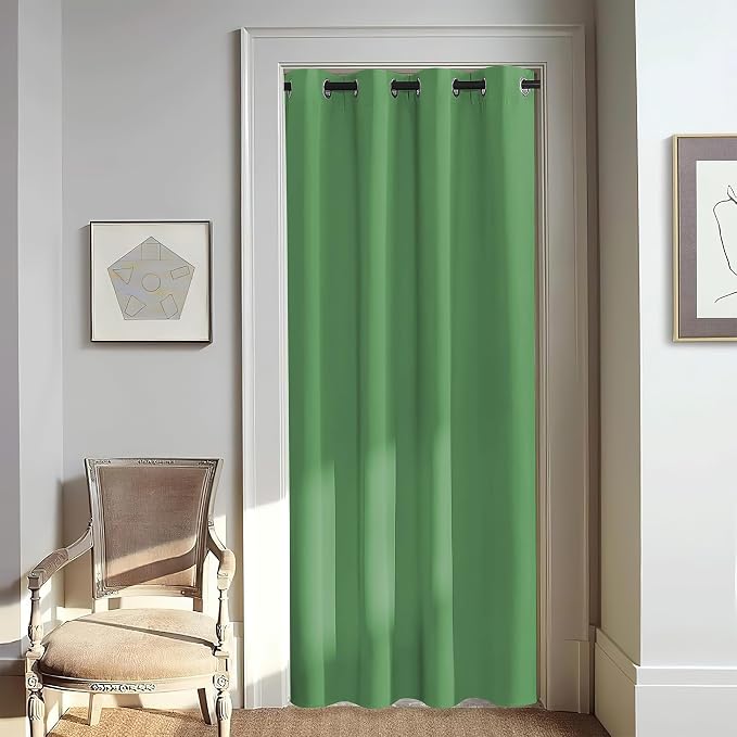 NICETOWN Door Curtain for Closet Doors 80 Inches Long 1 Panel, Room Divider by NICETOWN