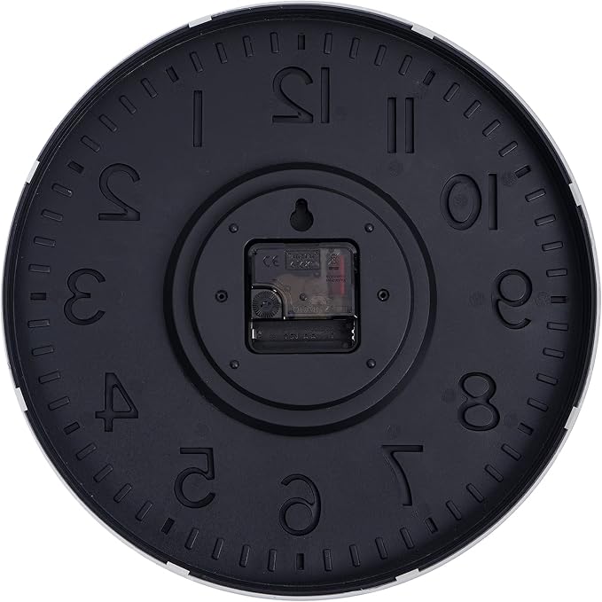 HZDHCLH White Analog Wall Clocks Battery Operated, 12 inch Silent Non Ticking - Image 5