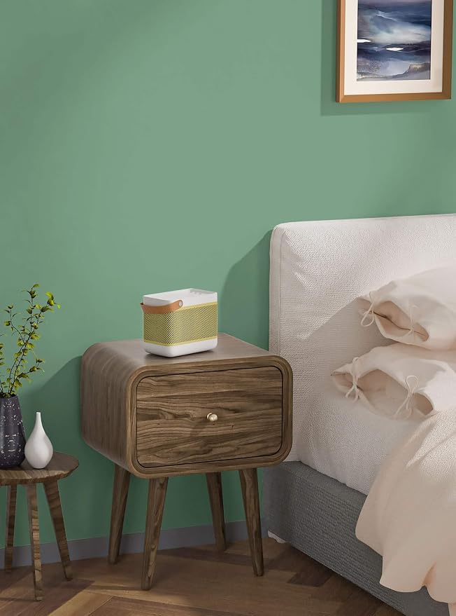 Dimoon 393''x17.7'' Green Peel and Stick Wallpaper Contact Paper Modern Self - Image 8