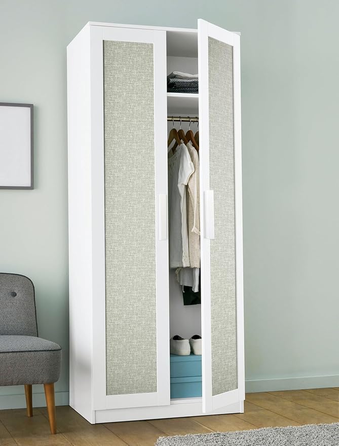 NuWallpaper Sage Poplin Peel and Stick Wallpaper - Image 4