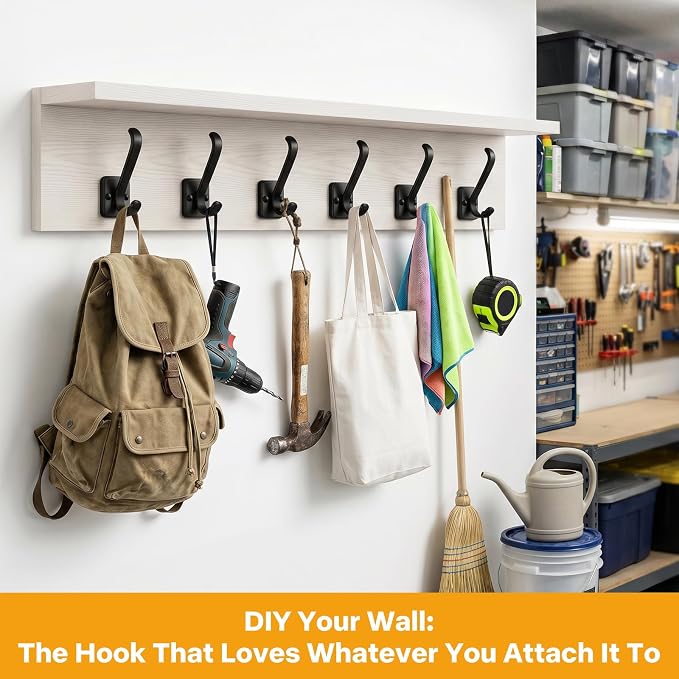 Coat Hooks Wall Mount Heavy Duty - Image 8