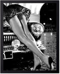 Poster Master Sexy Legs on Classic Car Poster by PosterMaster