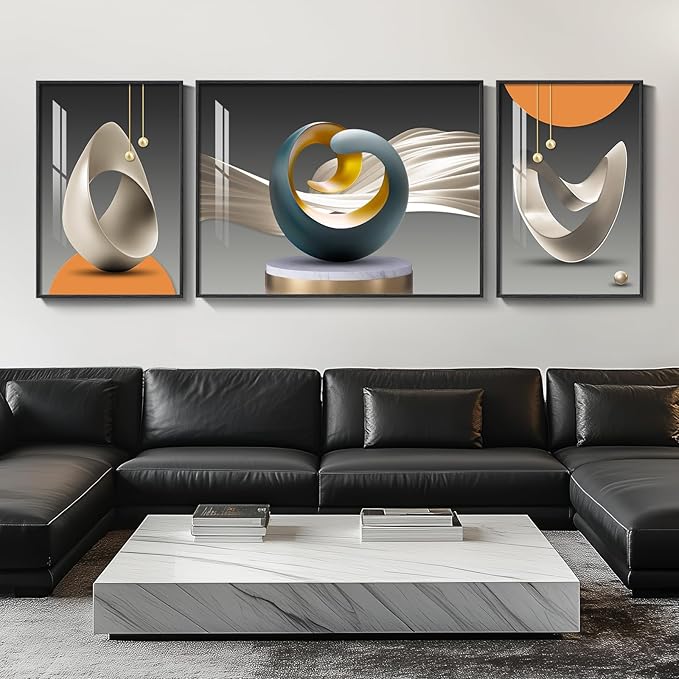 Extra Large Framed Modern Luxury Large Wall Art by Cuspin
