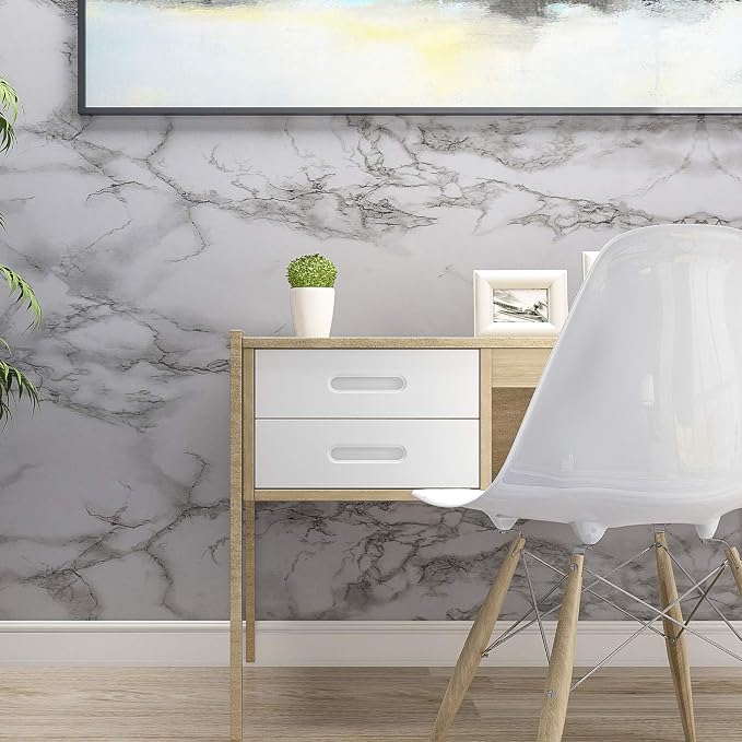 Art3d 15.8" x 120" Wall Panel Marble - Image 7
