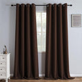 IGEMAEVE Blackout Curtains 96 Inch Length 2 Panels Set, Grommet Energy Saving by IGEMAEVE