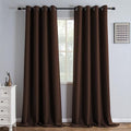 IGEMAEVE Blackout Curtains 108 Inch Length 2 Panels Set, Grommet Energy Saving by IGEMAEVE