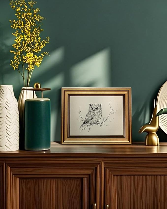 VIYYIEA Vintage Gold Framed Wall Art - Image 7