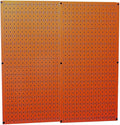 Wall Control 30-P-3232OR Orange Metal Pegboard Pack by Wall+Control