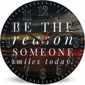 Mxocom Faith Quote Wall Clock Motivational and Inspirational Quote About Life by Mxocom