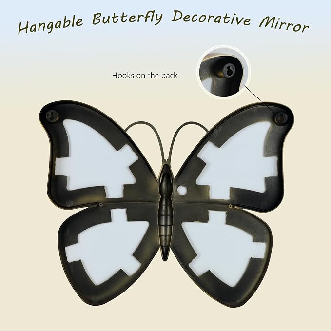 Decorative Butterfly Wall Mirror - Image 6