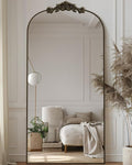 Antok Arched Full Length Mirror, Standing/Wall Hanging Large Mirror by AntokMirror