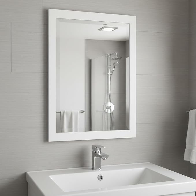 Alaterre Furniture 24" x 30" Bathroom Vanity Mirror - Image 2