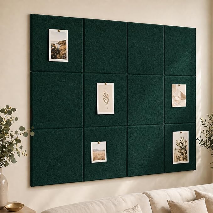 Large Cork Boards for Walls – 36" x 24" Self Adhesive Felt Wall Tiles - Image 7