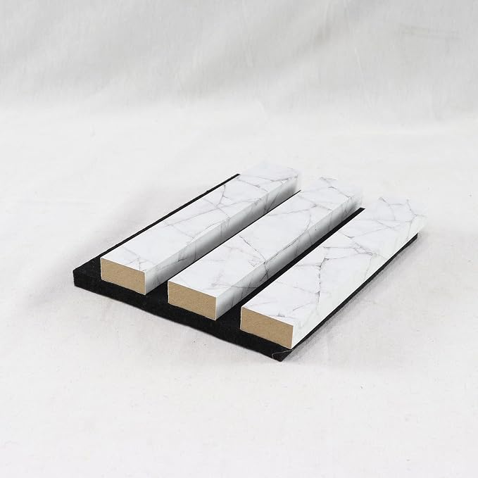 Wood Slat Acoustic Panels, 4.7"x5.9" 3D Wall Panels, Modern Fluted Sound - Image 5
