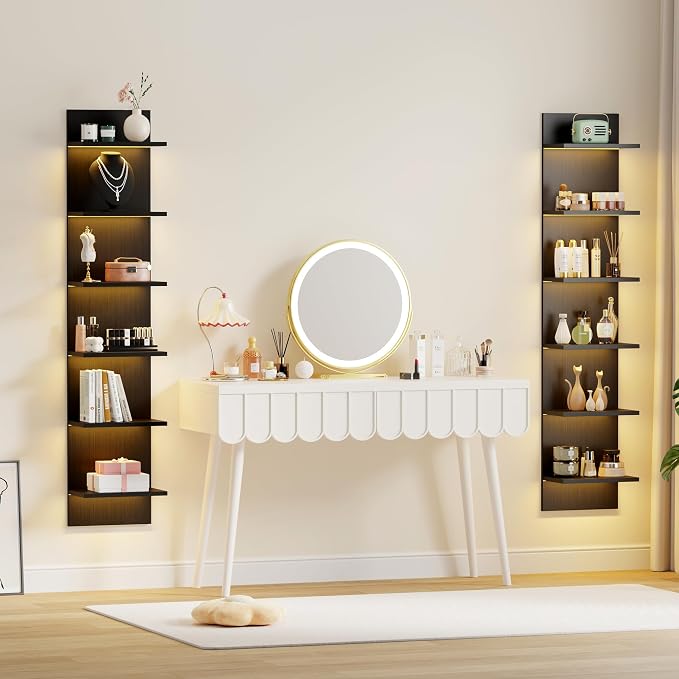 Qupui 6 Tier Wall Shelf Unit - Image 3