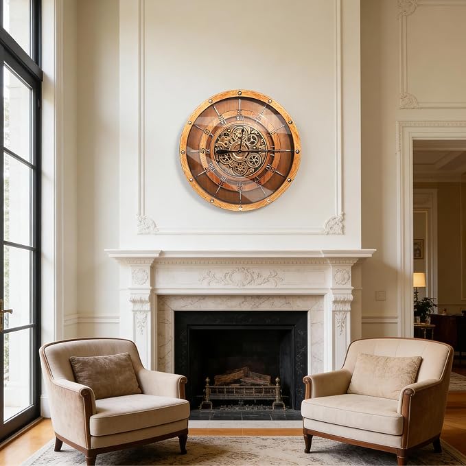 HOIBAI Large Wall Clock, Wall Clocks - Image 7