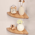 Gieanoo Floating Corner Shelves by GIEANOO