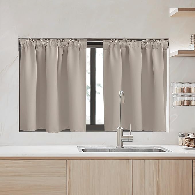 RYB HOME Kitchen Window Curtains - Image 2