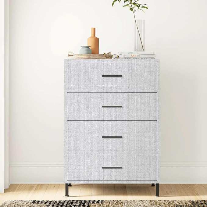 Light Grey Grasscloth Peel and Stick Wallpaper, Textured Vintage Contact Paper - Image 7