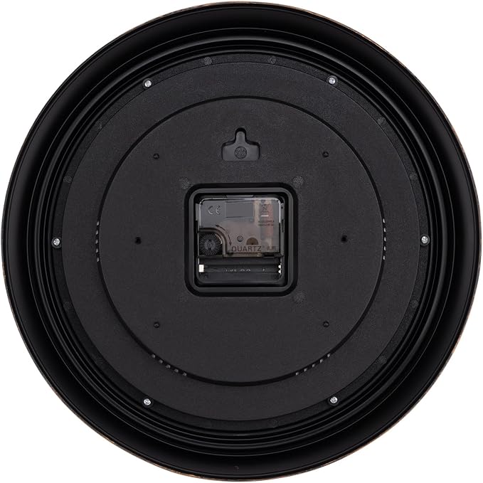 Foxtop 12 Inch Wall Clocks Battery Operated Silent Non-Ticking Classic Vintage - Image 9