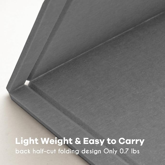 Lightomorrow Bulletin Board, 24 x 18 inches Felt Board Decorative Pin Board - Image 3