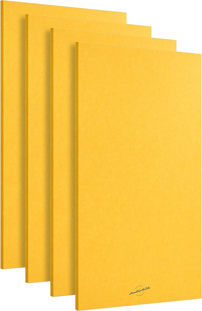 Acoustic Panels, 4 Pack ROOM KIT by AudioSilk
