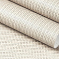 FunStick 16"x240" Thick Beige Wallpaper Peel and Stick Modern Grasscloth by FunStick