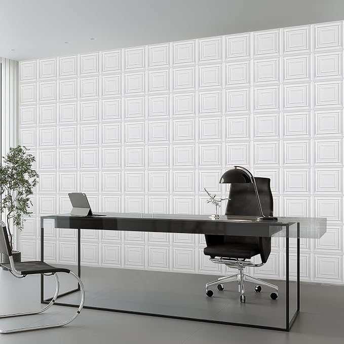 Heikki 30 Pack 3D Wall Panel for Interior Wall Décor, PVC Flower Textured Wall - Image 6