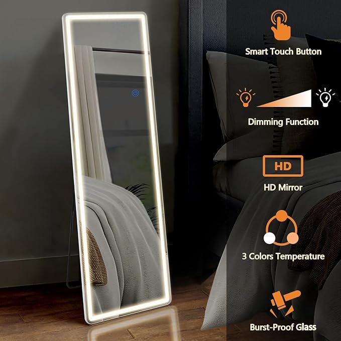Sweetcrispy LED Full Length Mirror - Image 3