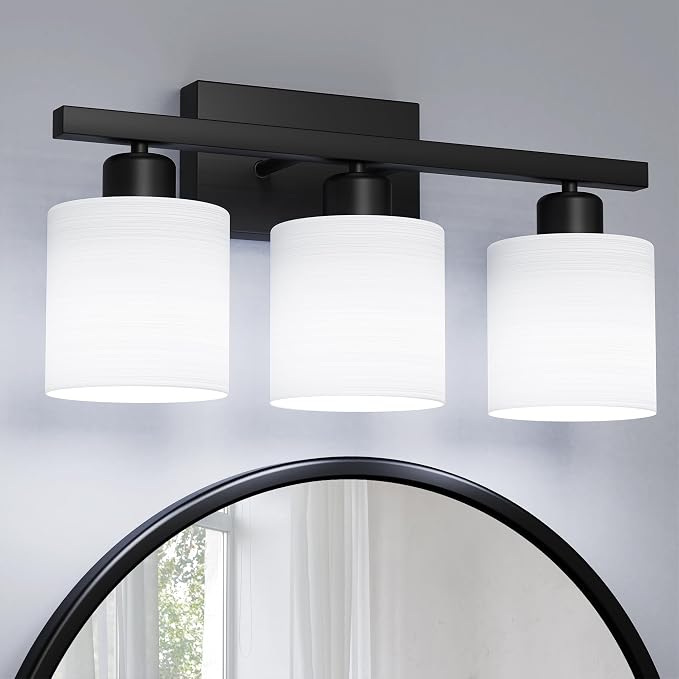 PARTPHONER Bathroom Light Fixtures, Bathroom Lighting Fixtures Over Mirror by PARTPHONER