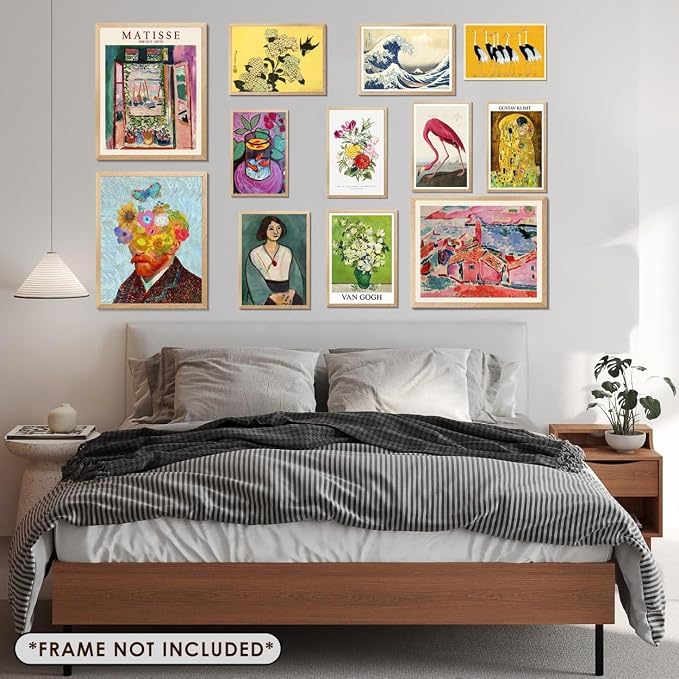 LANCHI95 12 Pcs Eclectic Wall Decor, Eclectic Home Decor, Maximalist Decor - Image 6