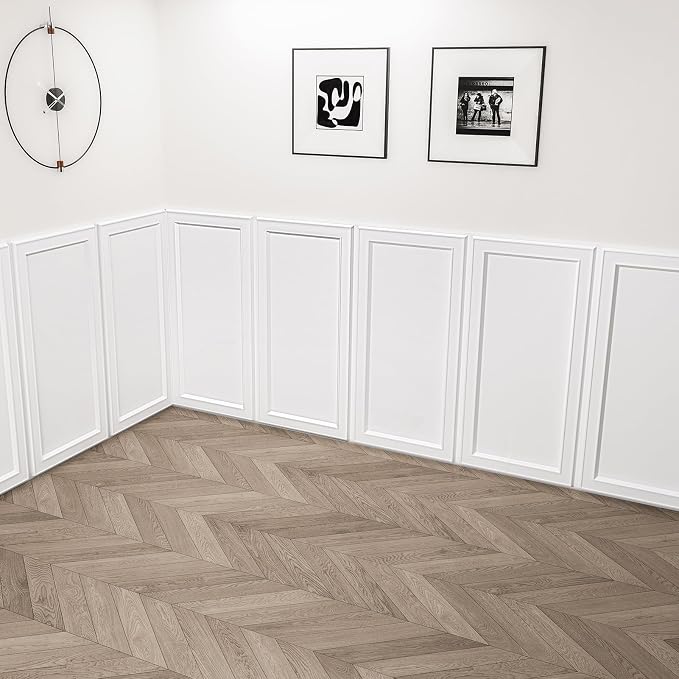 WOWSTAR 12-Pack 2x4ft Drop Ceiling Tiles, Waterproof Glue up Ceiling Panels - Image 3
